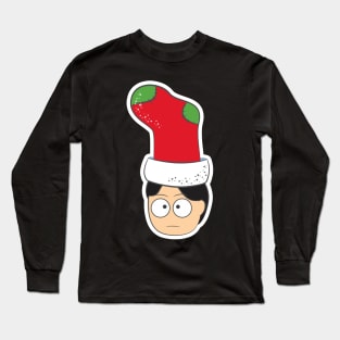 Gay with Christmas Sock Long Sleeve T-Shirt